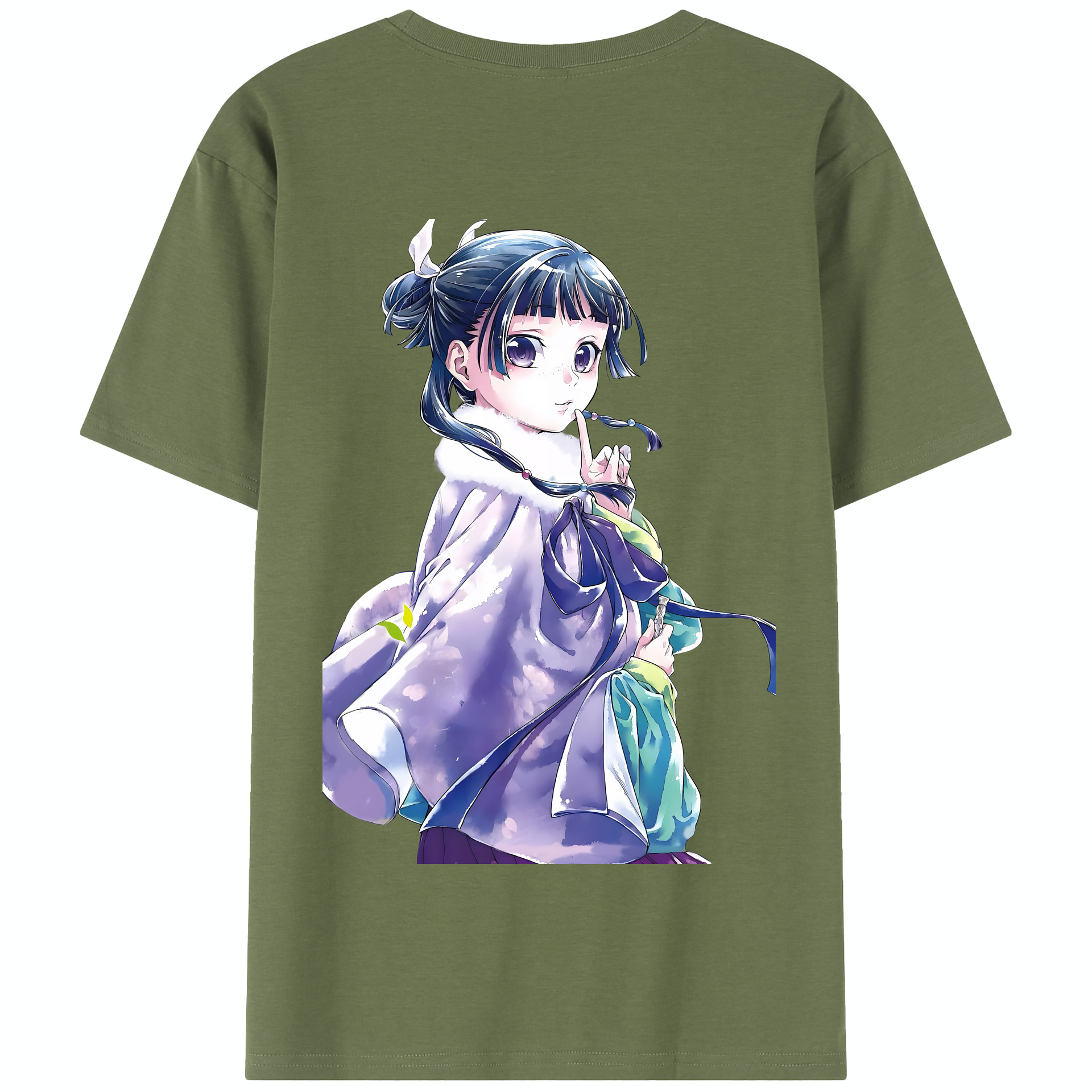（画像用） 薬屋のひとりごと The Apothecary Diaries 綿100％半袖Tシャツ（背面プリント）